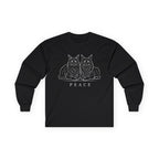 Maine Coon Long Sleeve Shirt – Peace | Paw Signals