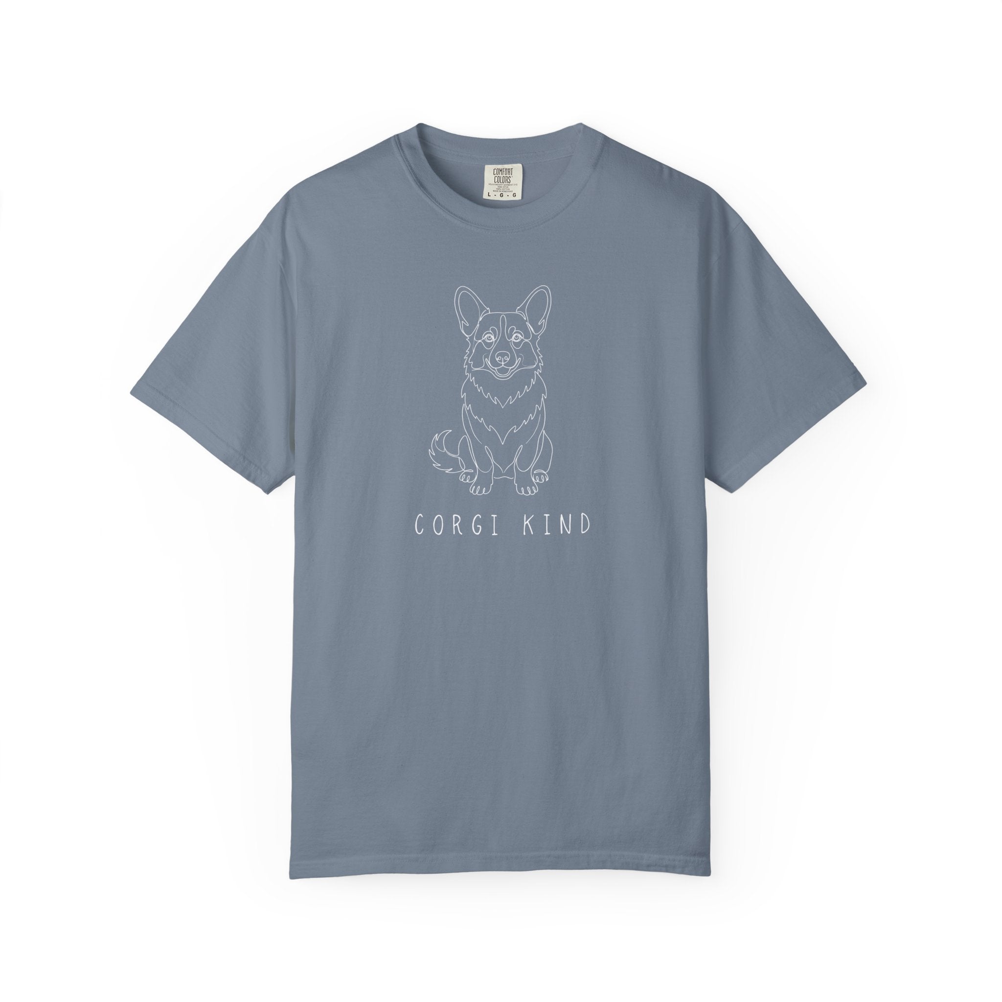 Corgi Kind - Single Line Tee