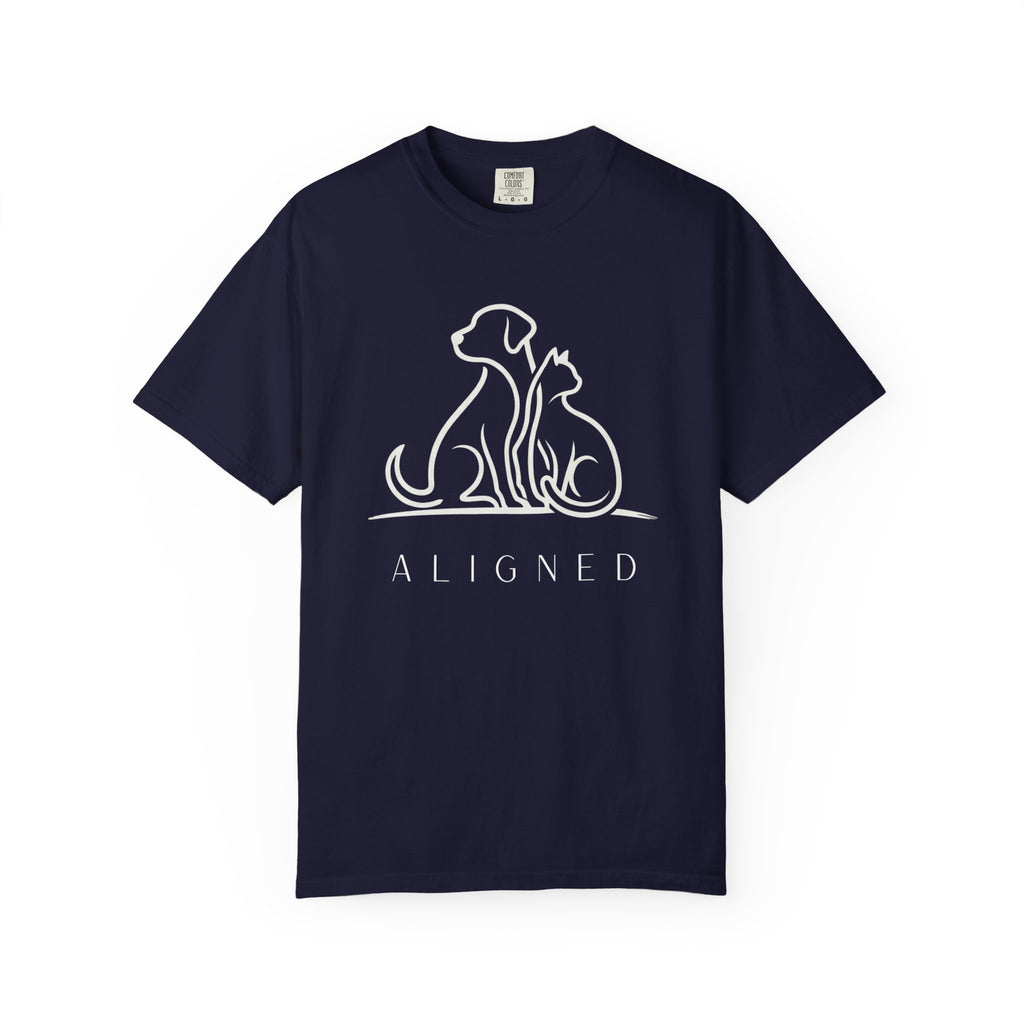 ALIGNED - Dog & Cat Line Art Tee