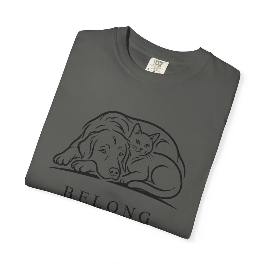 Belong Dog & Cat Tee — Pet Rescue Comfort T-Shirt