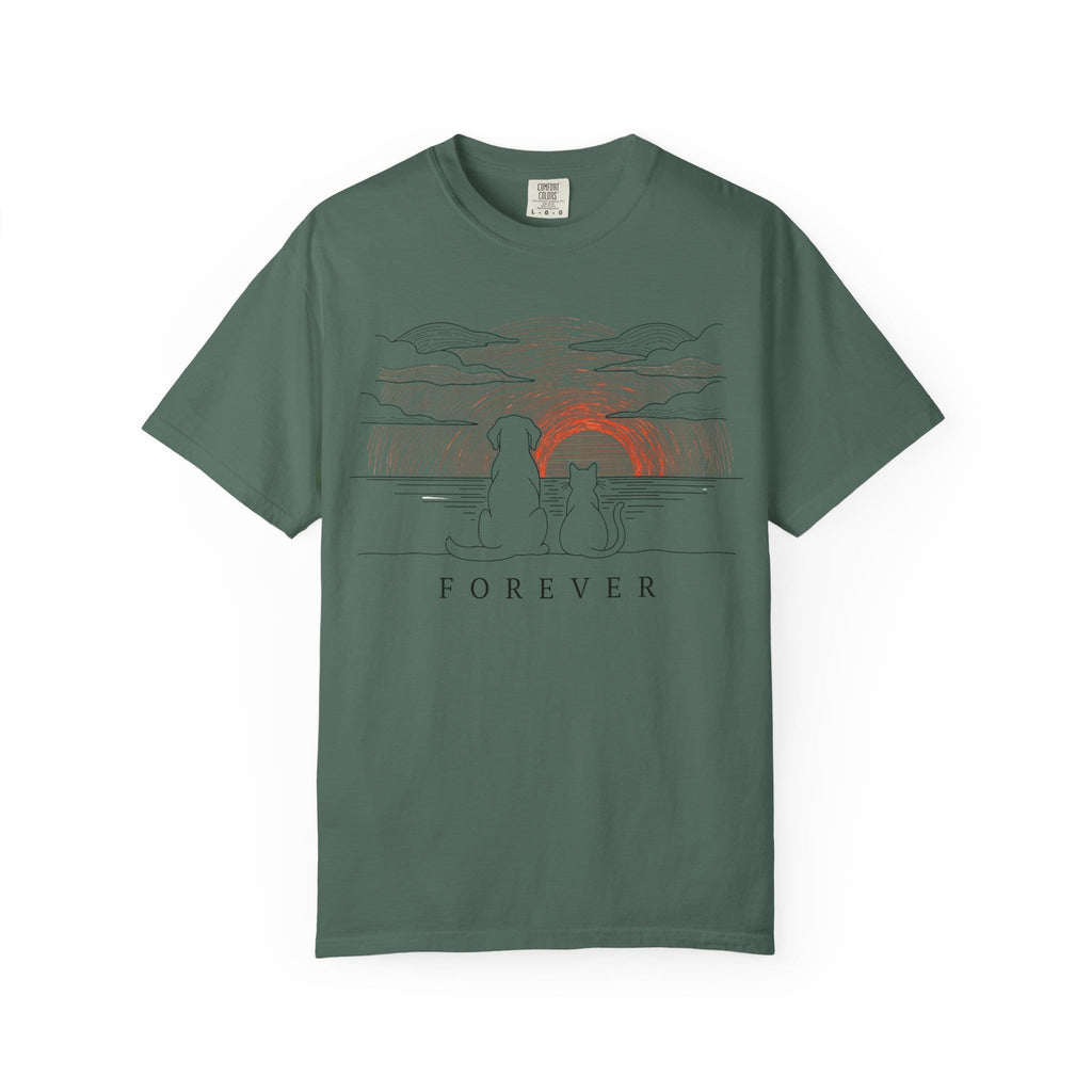 Pet Memorial T-Shirt – Forever in Time | Paw Signals