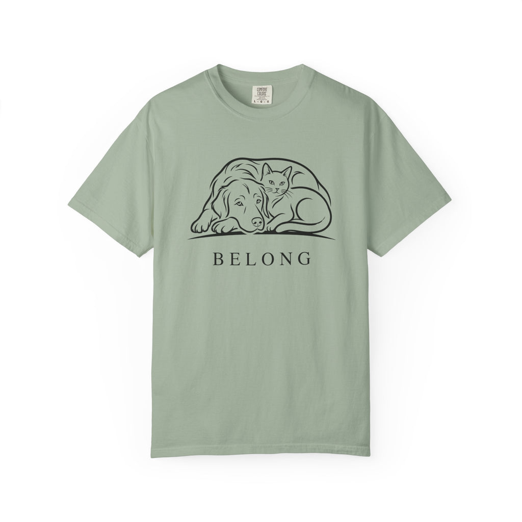 Belong Dog & Cat Tee — Pet Rescue Comfort T-Shirt