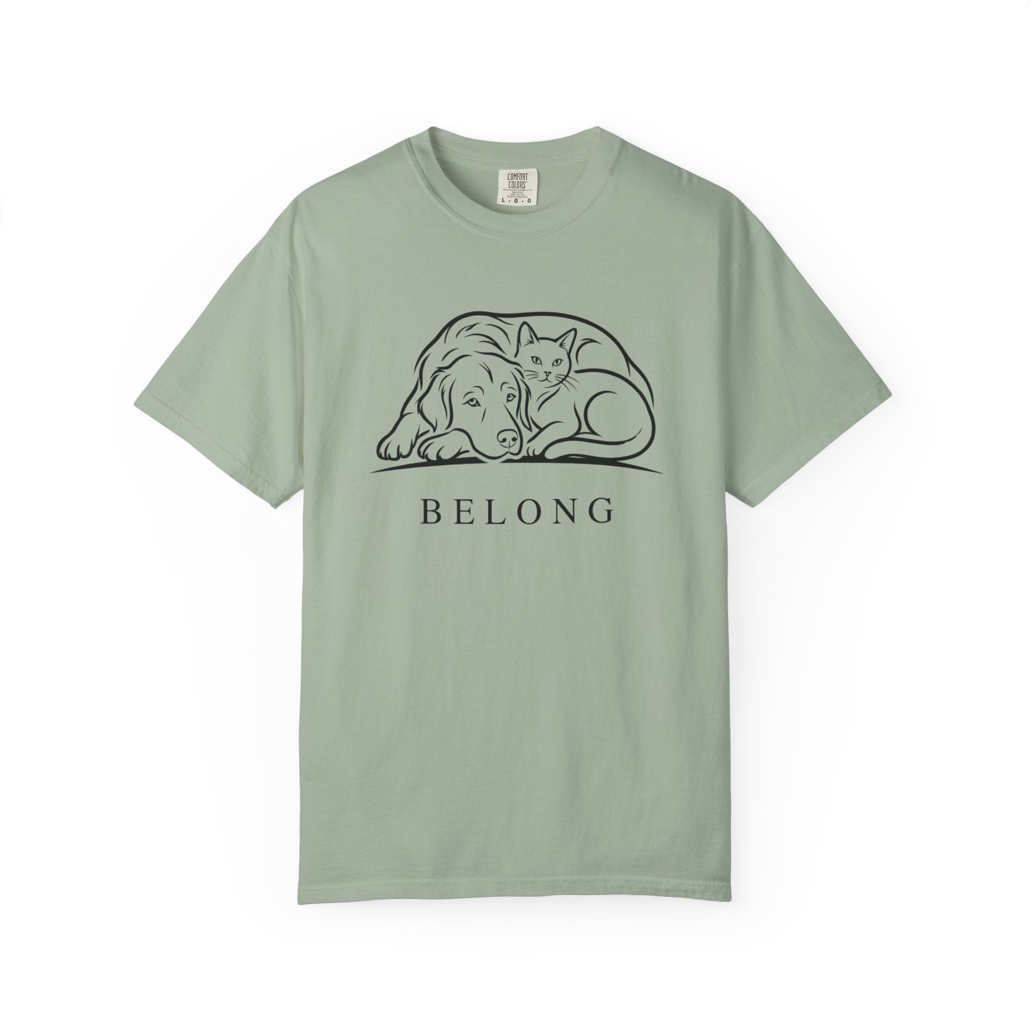 Belong Dog & Cat Tee — Pet Rescue Comfort T-Shirt