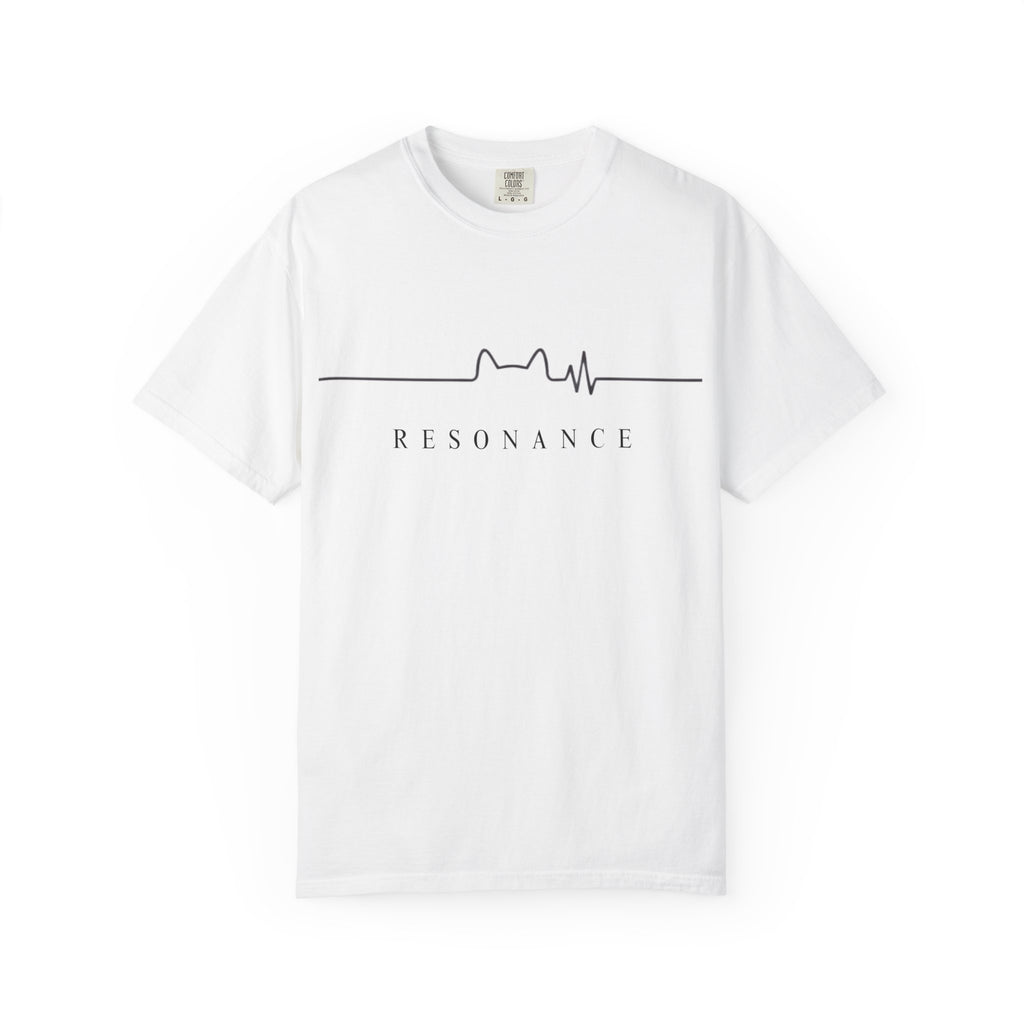 Resonance — Minimal Cat Ear Heartbeat Graphic Tee