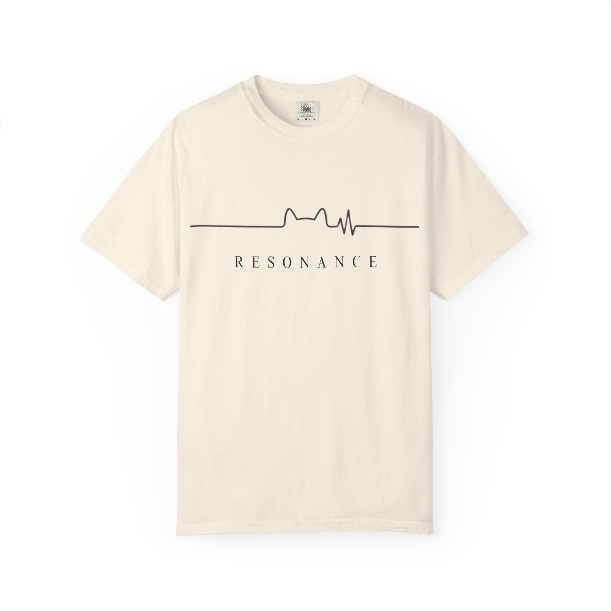 Resonance — Minimal Cat Ear Heartbeat Graphic Tee