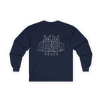 Maine Coon Long Sleeve Shirt – Peace | Paw Signals