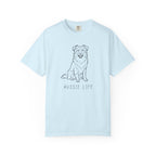 AUSSIE LIFE — Minimalist Australian Shepherd Line Art Tee