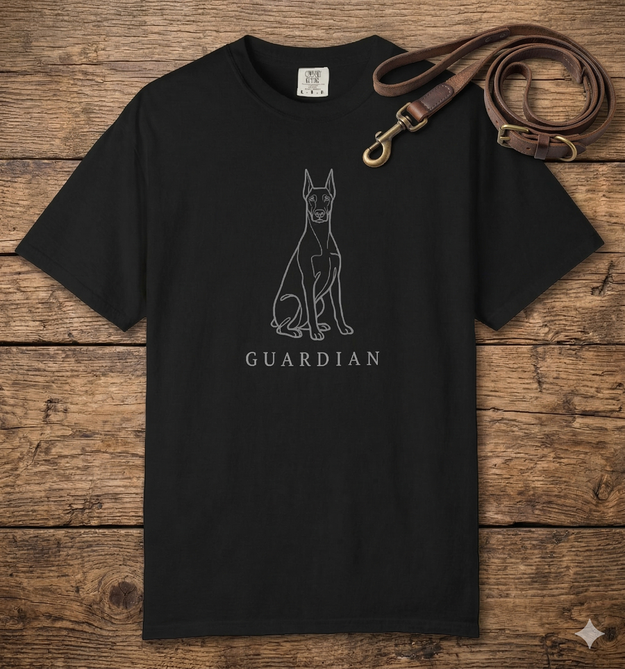 Dog Lover T-Shirt – Guardian at Heart | Paw Signals