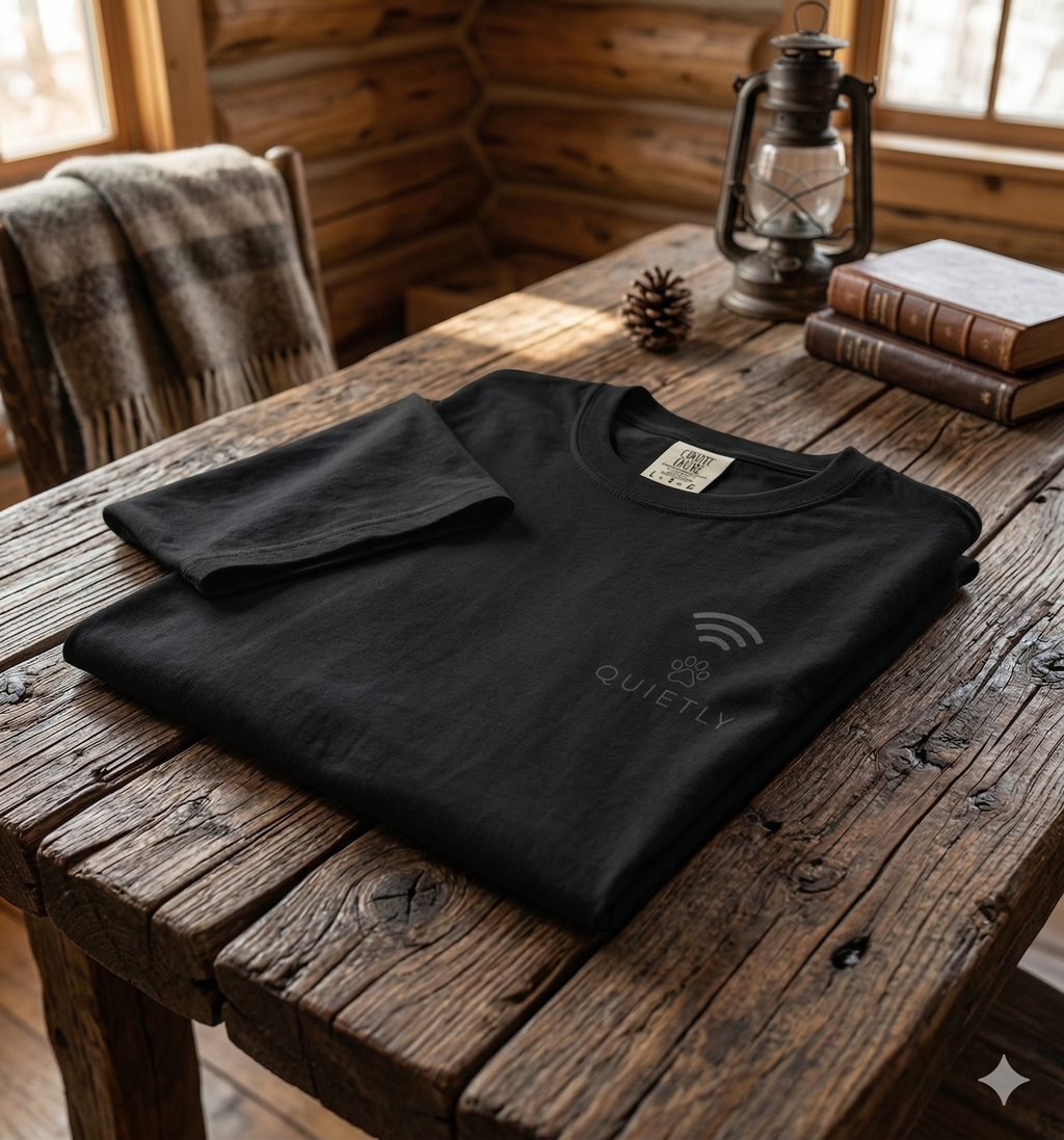Pet Lover T-Shirt – Quietly, No Noise | Paw Signals