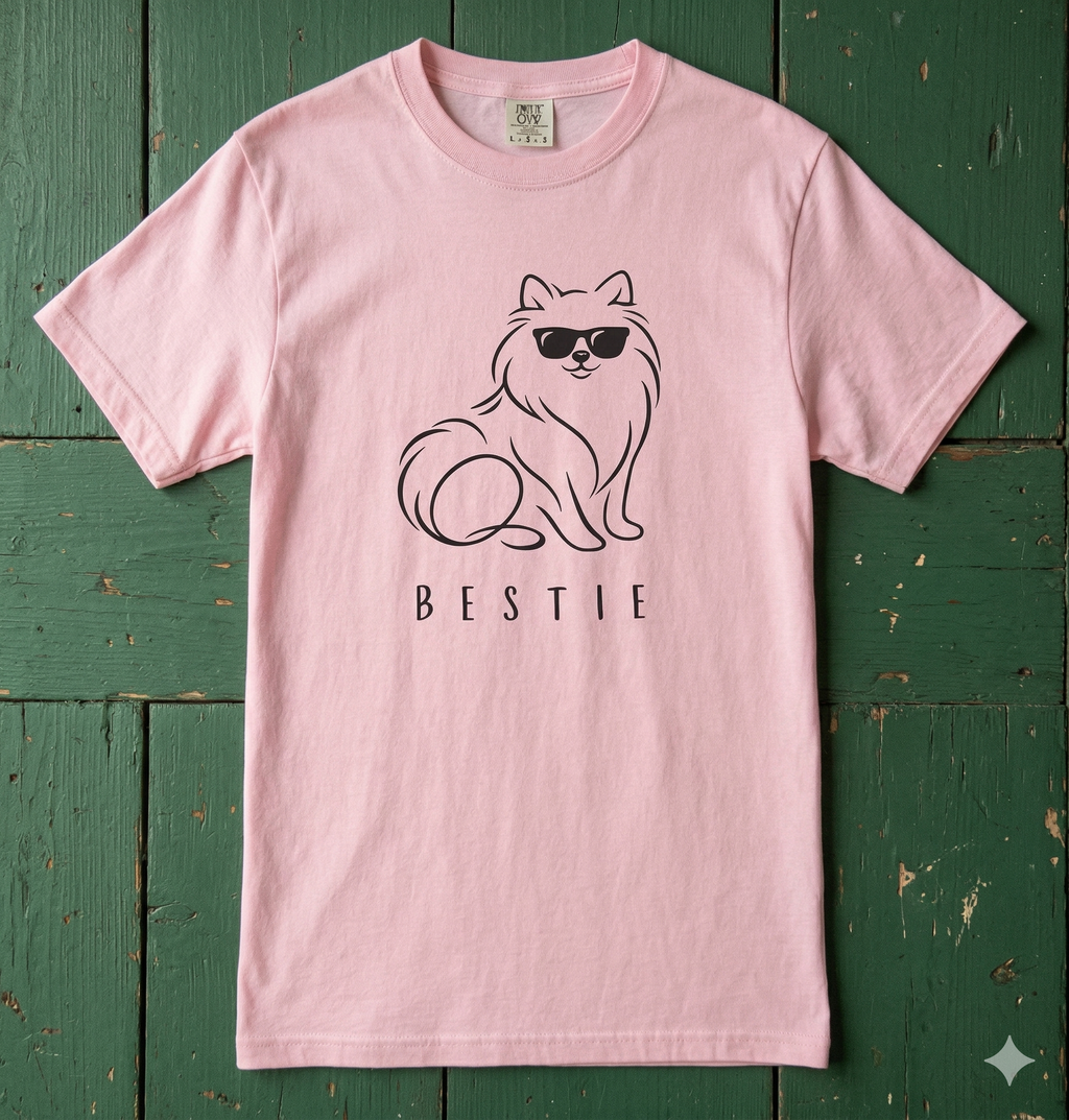 Pomeranian T-Shirt – Too Cute, Too Cool | Paw Signals