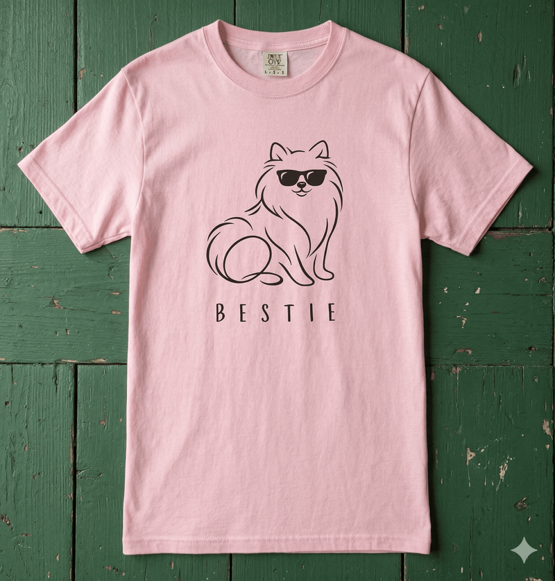 Pomeranian T-Shirt – Too Cute, Too Cool | Paw Signals