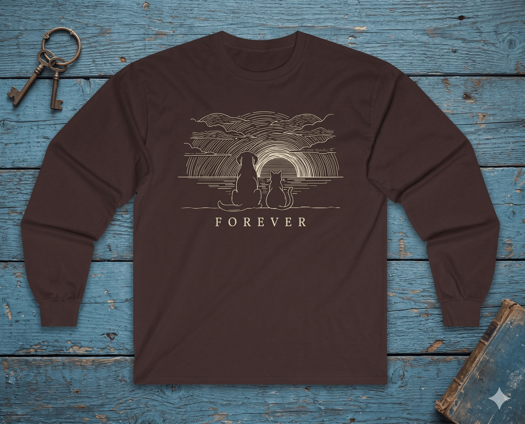 Pet Lover Long Sleeve Shirt – Forever | Paw Signals