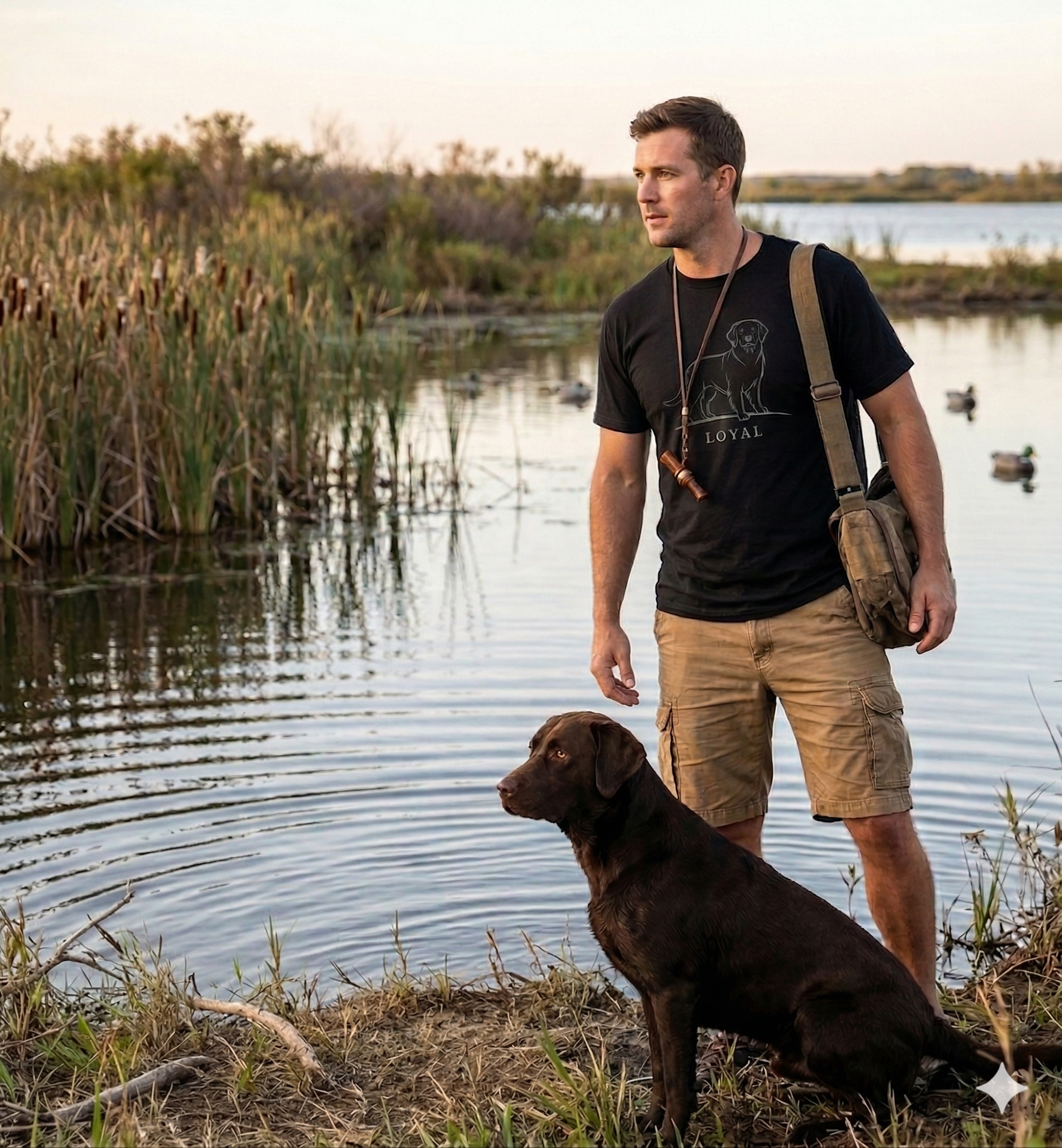 Loyal - Some dogs just follow you. They choose you - every single day.