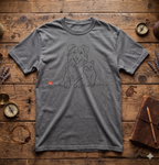 BETTER TOGETHER - Dog & Cat Line Art Tee