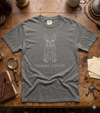 Frenchie Forever - French Bulldog Line Art