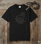 Dog Lover T-Shirt – Loyal, They Choose You | Paw Signals