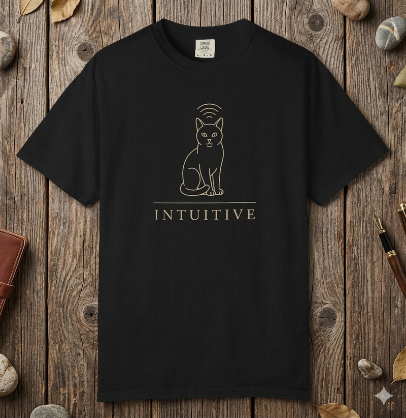 Cat Lover T-Shirt – Intuitive Signal | Paw Signals