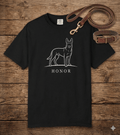 Service Dog T-Shirt – Honor & Loyalty | Paw Signals