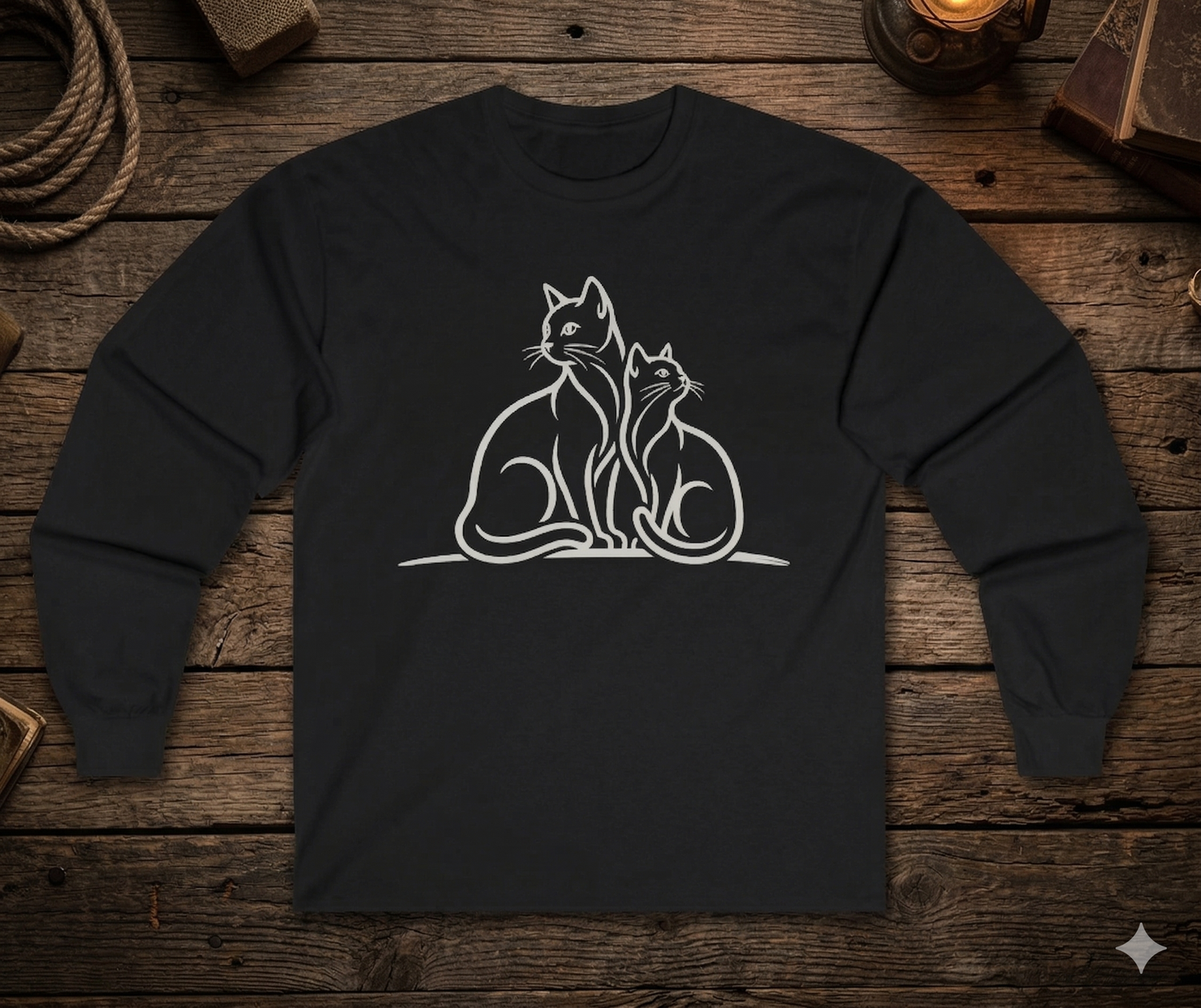 Two Cats - Simple. Elegant. Undeniably Cat