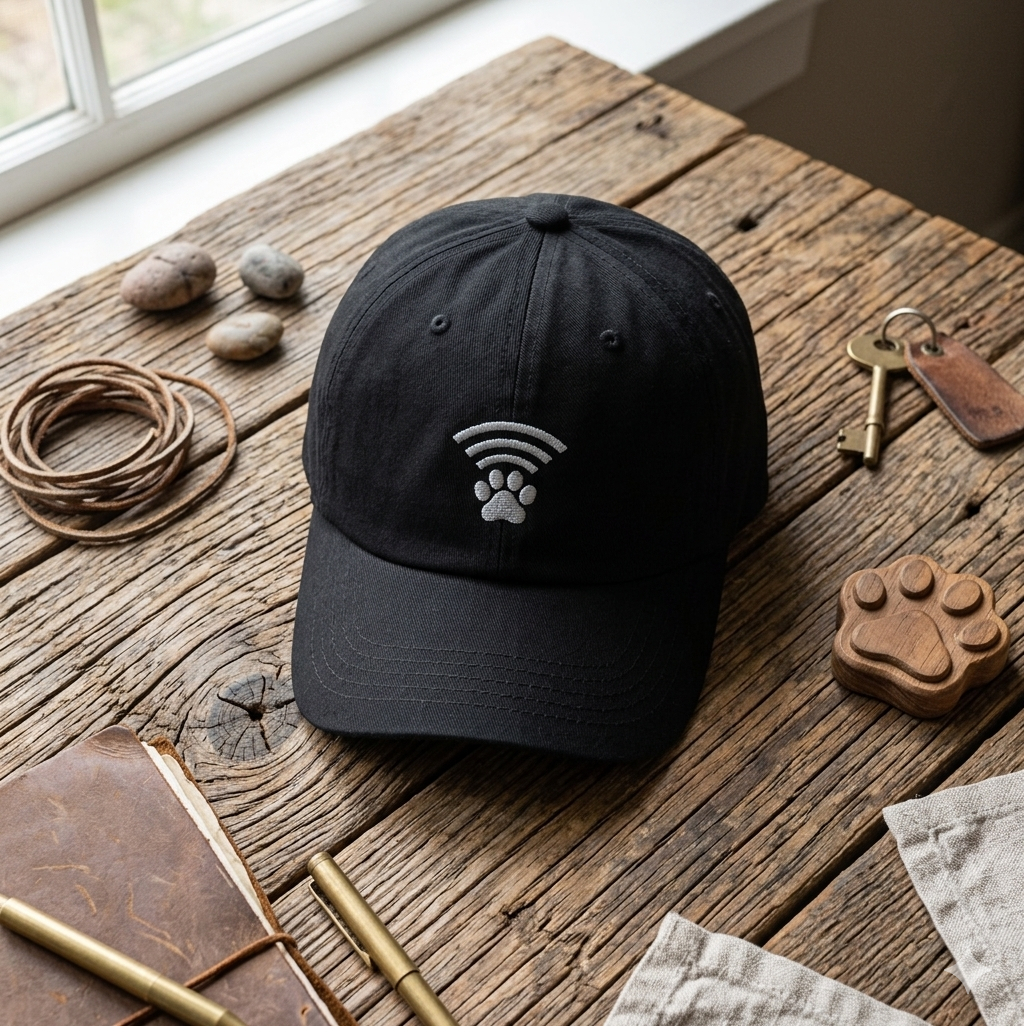 Classic Paw Signal Cap - A quiet mark for the ones who notice.