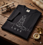 Love - Maine Coon Line Art Tee