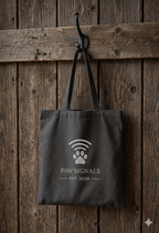 Pet Lover Canvas Tote – Everyday Carry | Paw Signals