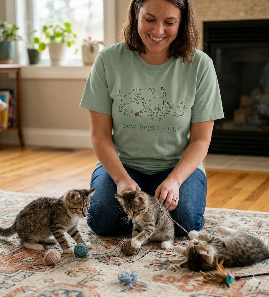 Pet Lover T-Shirt – New Beginnings Daily | Paw Signals