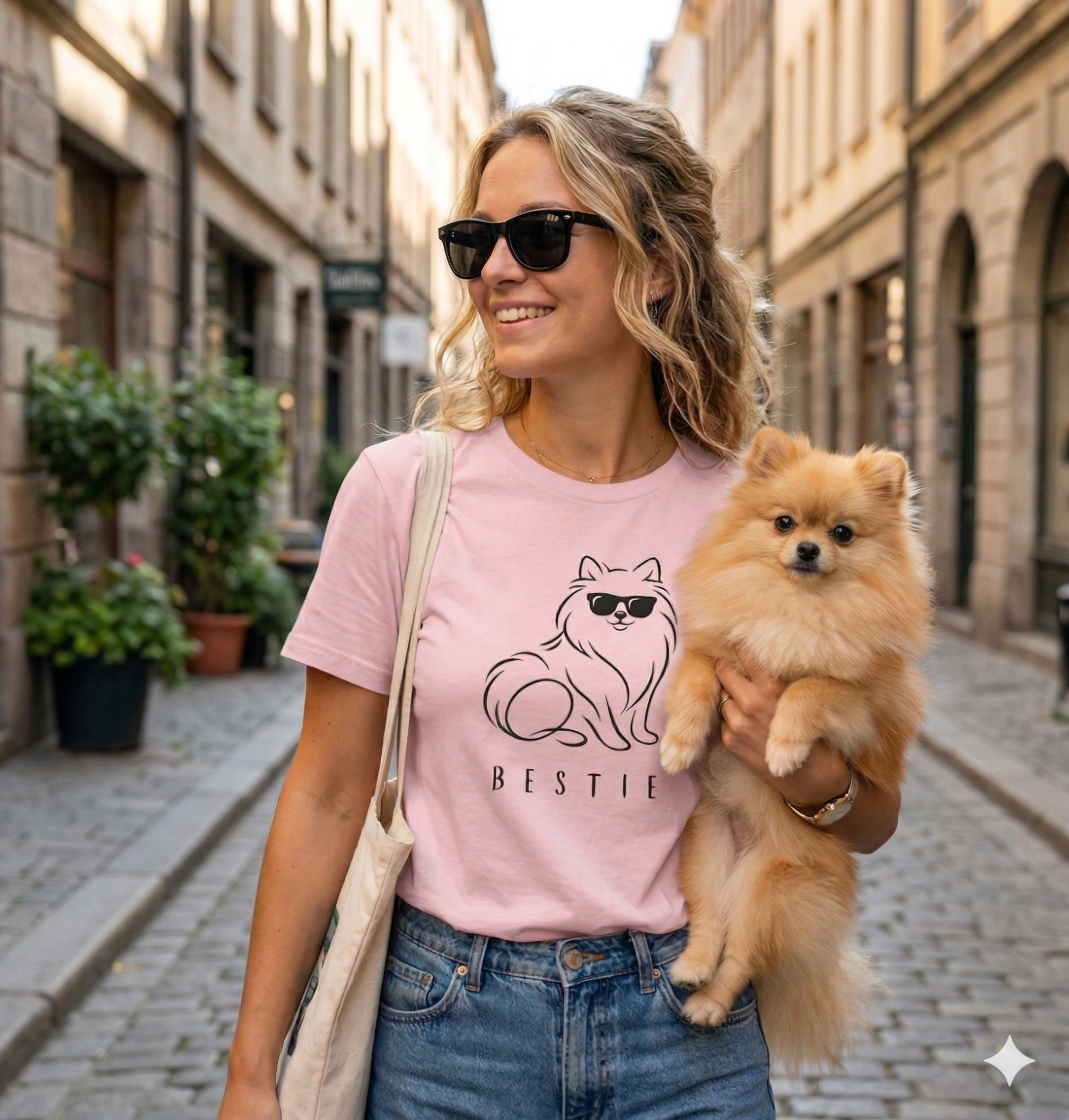 Pomeranian T-Shirt – Too Cute, Too Cool | Paw Signals