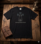 Pet Lover T-Shirt – Listening, No Sound | Paw Signals