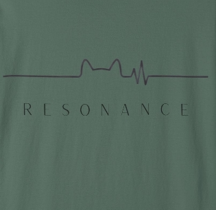 Resonance -   Pet Heartbeat Line Art Tee