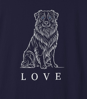 Love Australian Shepherd - Unconditional Love