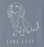 Long Love - Dachshund Line Art Tee
