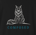 Composed - Maine Coon Cat Tee