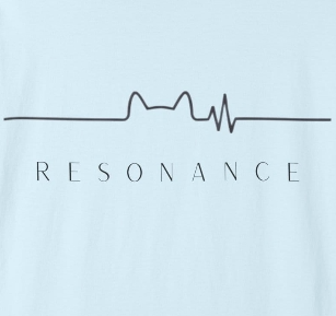 Resonance -   Pet Heartbeat Line Art Tee